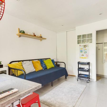 Studio Calme Proche Paris Avec Terrasse Privative Et Jacuzzi En Option Palaiseau Exterior photo