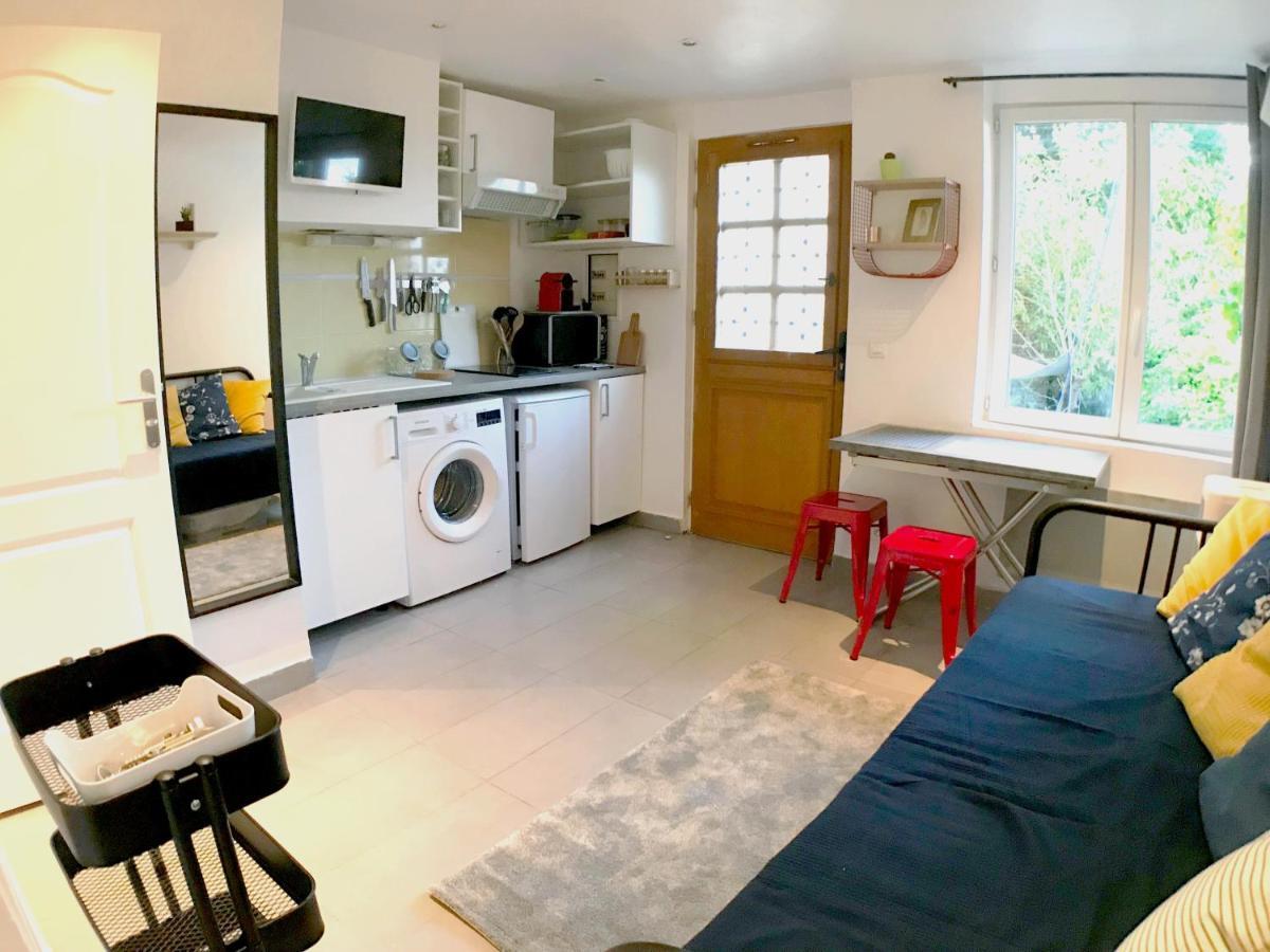 Studio Calme Proche Paris Avec Terrasse Privative Et Jacuzzi En Option Palaiseau Exterior photo